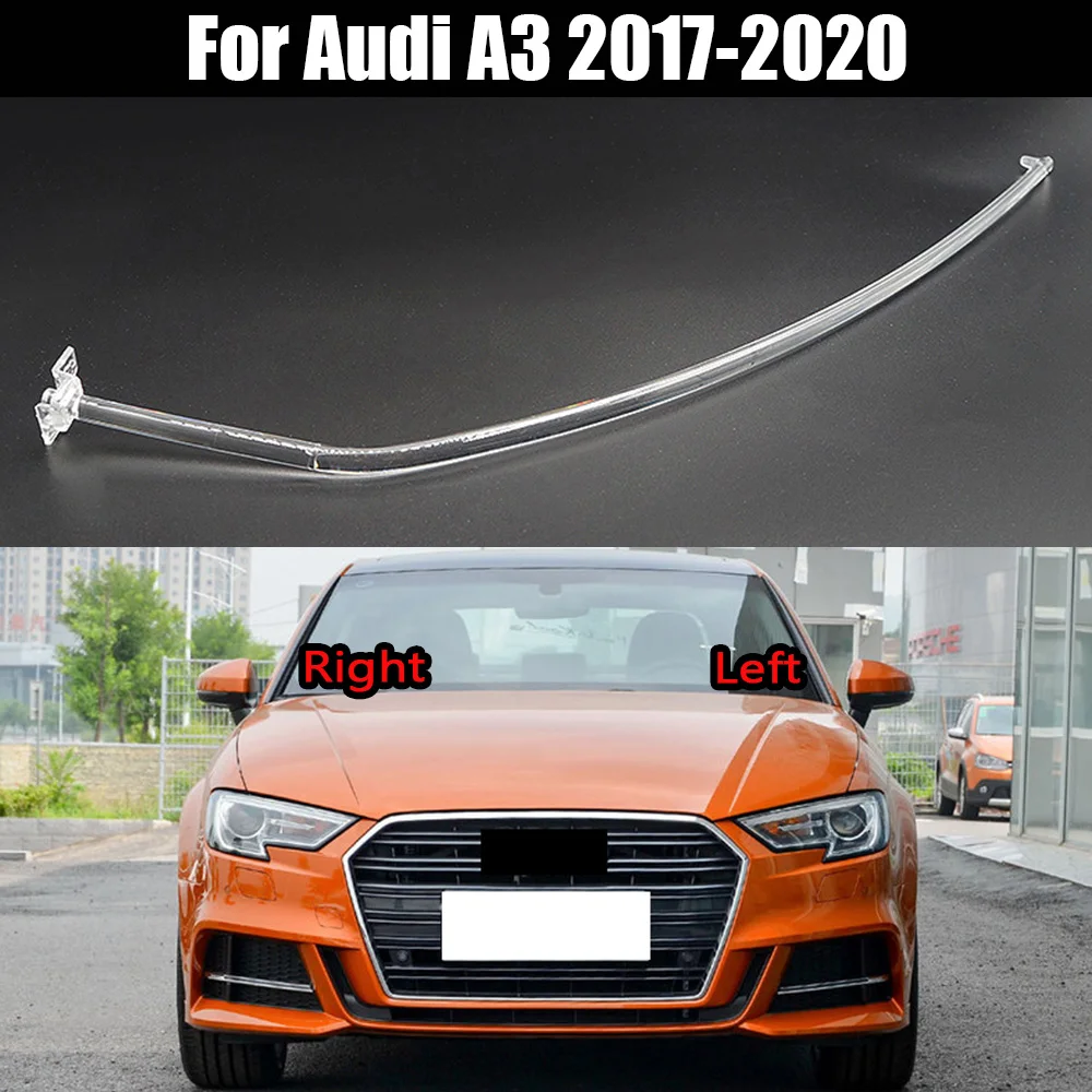 

For Audi A3 2017 2018 2019 2020 Low Lamp DRL Daytime Running Lights Light Guide Plate Daytime Running Tube Daytime Running Strip