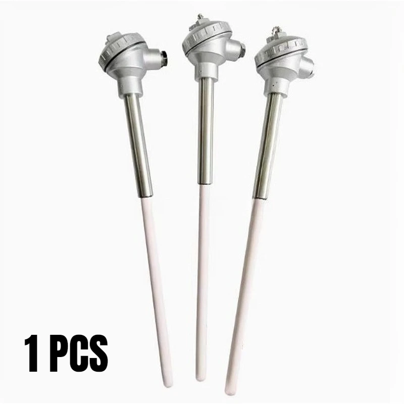 WRN132 อุณหภูมิ sensor, เซรามิค thermocouple อุณหภูมิ probe, K ประเภท 0-1300 องศา 150 มิลลิเมตรสแตนเลสหลอดป้องกัน
