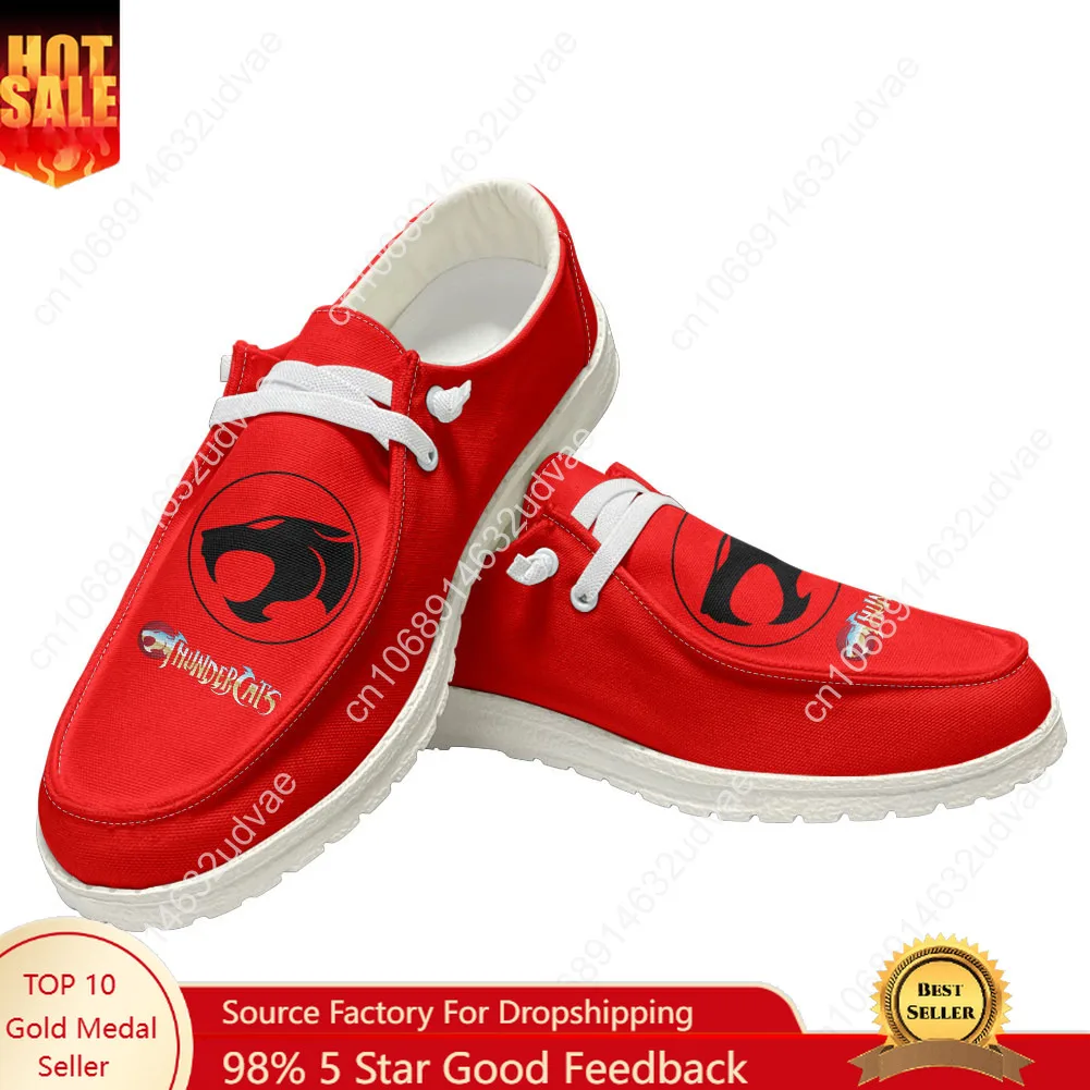 

Thundercats Casual Shoes Men Woman Flat Shoe Breathable Indoor Outdoor Lightweight Footwear Couple Custom Made Shoe