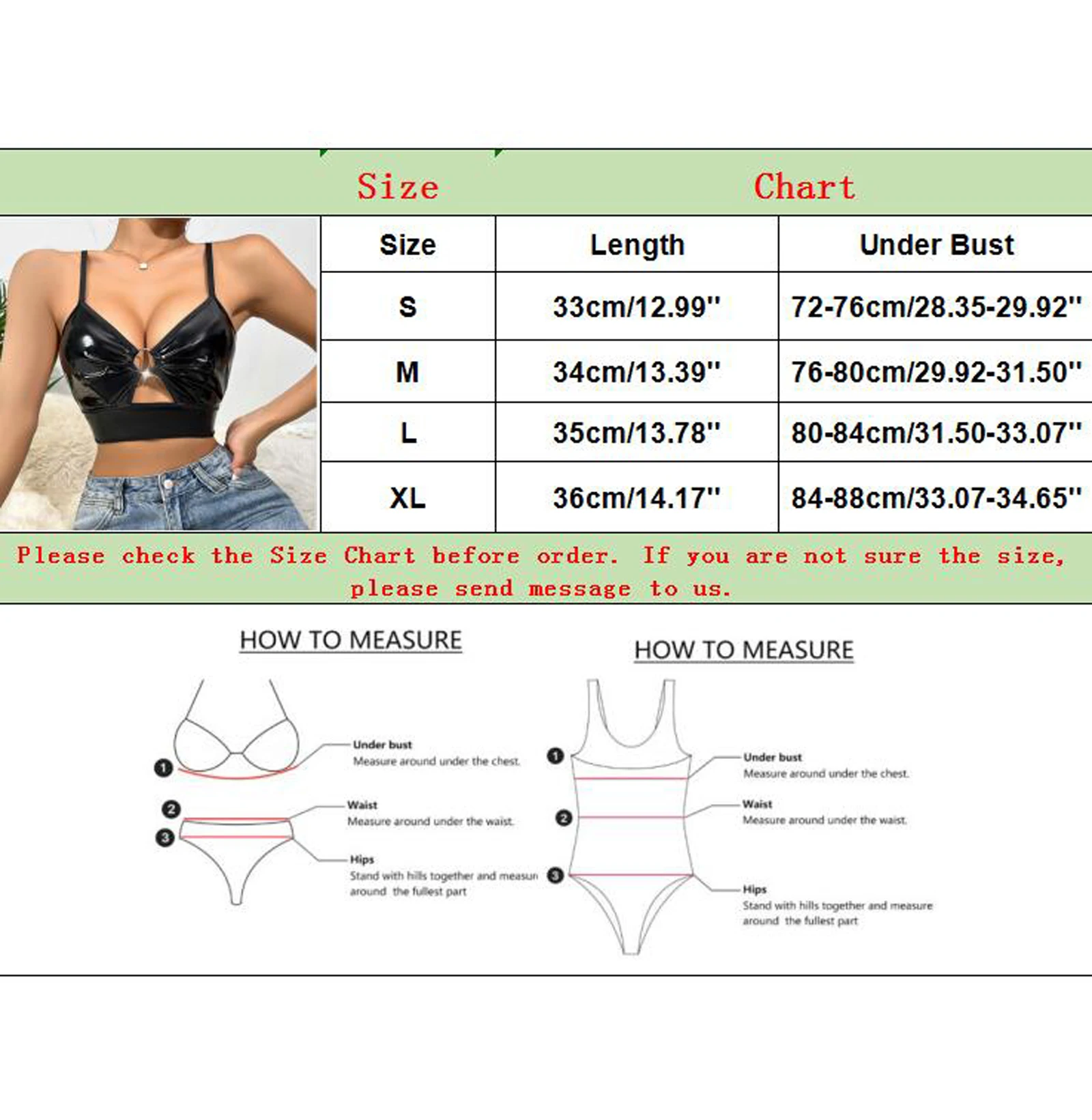 Womens Sexy Lingerie Wetlook Leather Harness Bra Fashion Black Wire-free No Pad Bra Top Erotic Lingerie Underwear Clubwear