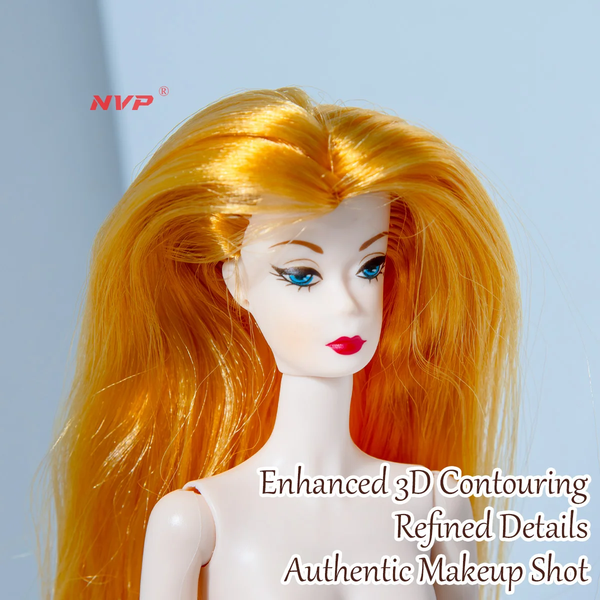 Regalo per bambola articolata premium, trucco intercambiabile modello BJD a 12 articolazioni in scala 1/6 (senza abbigliamento)