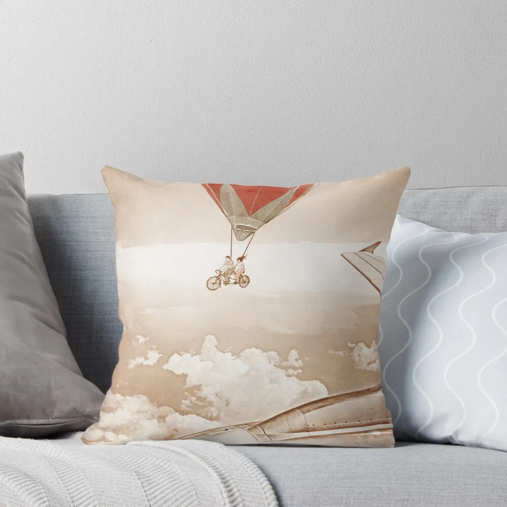 

Wednesday Dream - Chasing Planes Throw Pillow Sofa Pillow Cover Ornamental Pillow Luxury Sofa Cushions