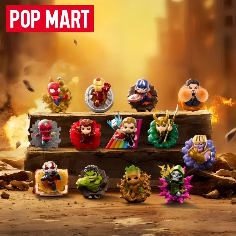 

Подлинная POP MART Crossover Infinite Series слепая коробка милые модные игрушки куклы изысканные палочки для холодильника праздничные подарки ручной работы