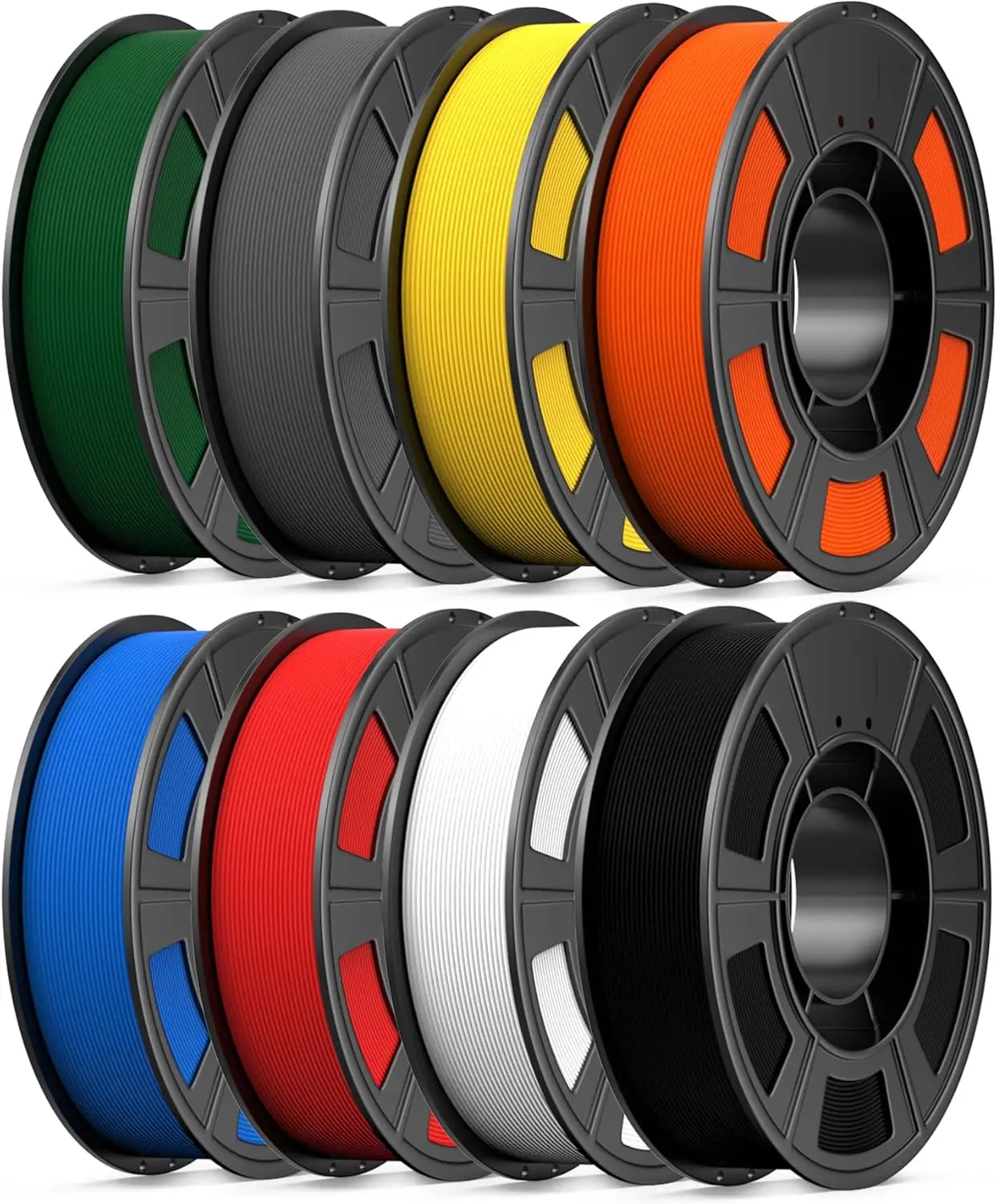 

Филамент PETG 1.75 мм, 250 г * 8 катушек, высокопрочный, без спутывания, точность +/-0.03 мм для FDM-принтеров