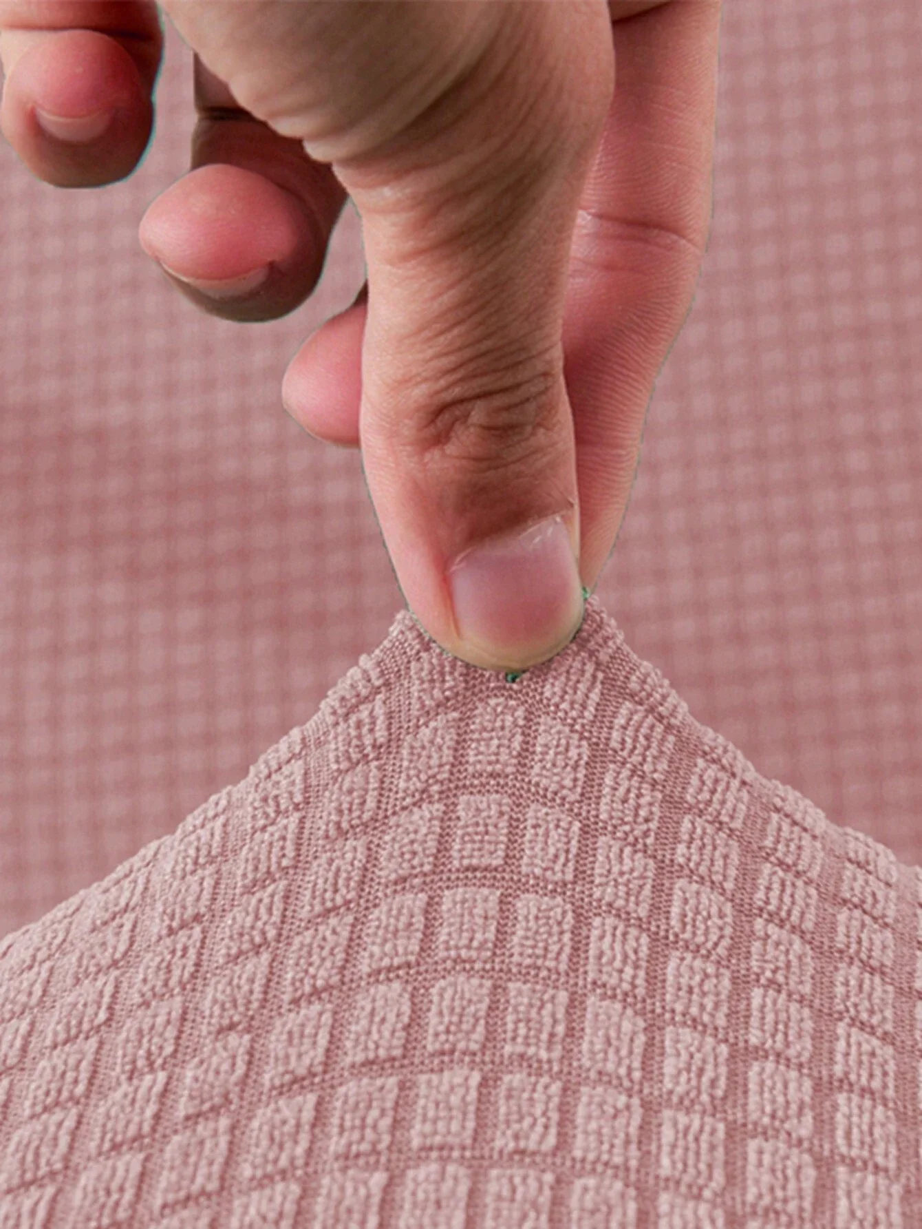 Water-Resistant Plaid Pattern Small Cylinder Stool Cover Cobertora para lavadora Anti vibration pads Rubber demper e step