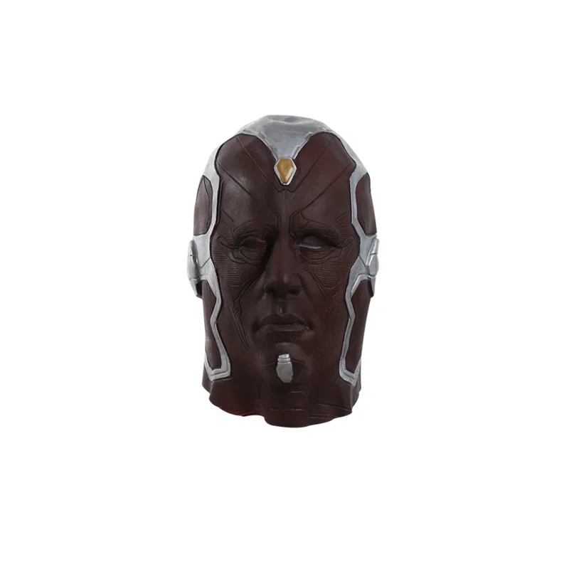 Super-herói visão victor sombra cosplay traje roupas de halloween digital impresso macacão látex chapelaria roupa completa gfg4585