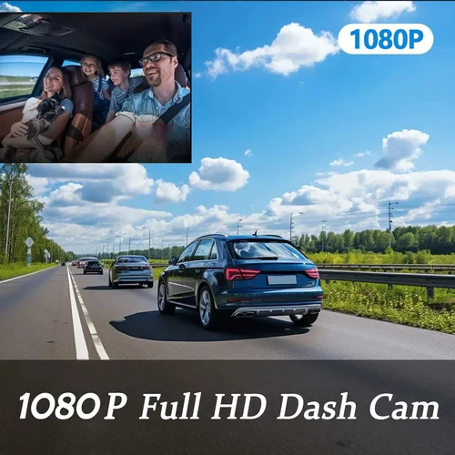 Imagen 2 del producto Lente Dual coche DVR FHD 1920*1080P cámara de salpicadero cabina Dashcam vehículo Video Dash Cam grabadora de conducción Interior Mini Dvrs caja negra