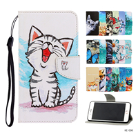 Case for Huawei Honor Enjoy Nova 9 9S 9A 10i 20 20S 5T P40 Y7P PSmart Z Y9 Prime Pro Plus Lite 2019 Colored Cartoon Cat Covers