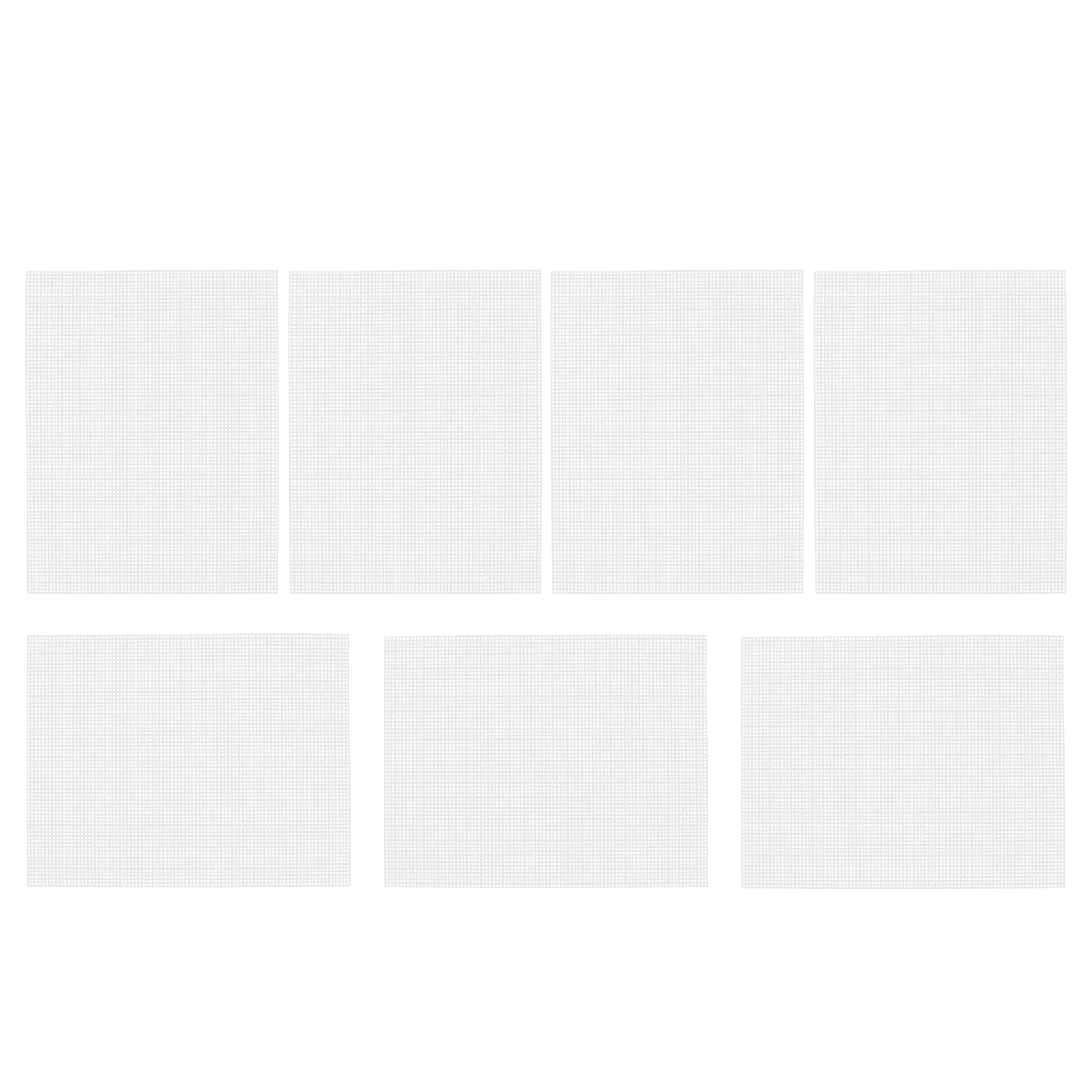 

7Pcs Eye Mesh for Masks 13.17x10.22in PVC Mesh Sheet Craft Visibility Fursuit Cosplay Props Animal Mask Making Supplies