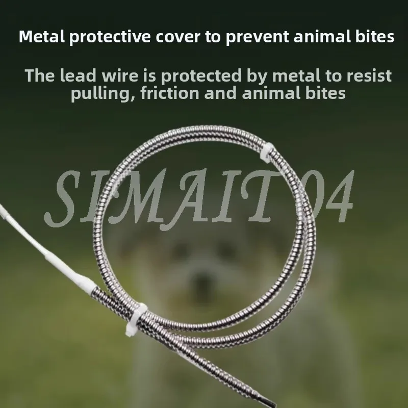 NTC/PT100/K-Type Thermocouple Wireless Temperature Sensor | for Pet & Livestock Incubator Specialized Temperature Monitoring