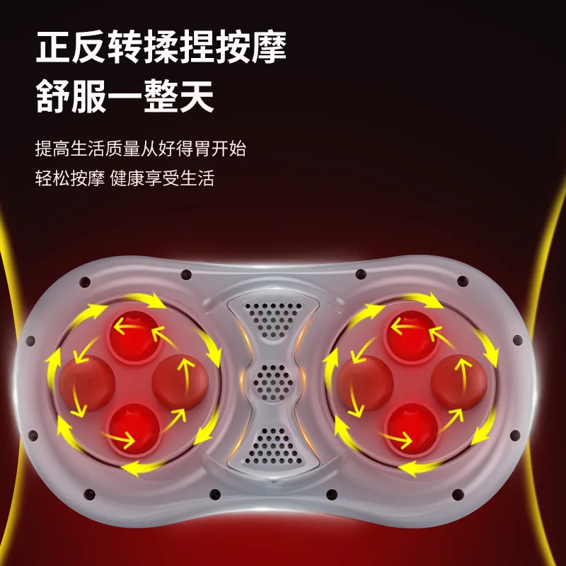 New type of moxibustion heating fully automatic electric belly massager for waist and abdomen massage