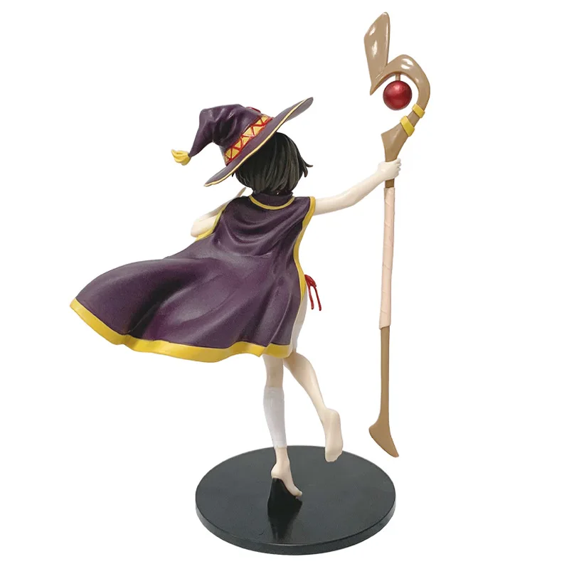TAITO Błogosławieństwo Boga na Ten Wspaniały Świat 23cm Megumin Figurka Akcji Śliczna Figurka Dla Dziewczynek Ozdoby na Stół Model Prezent