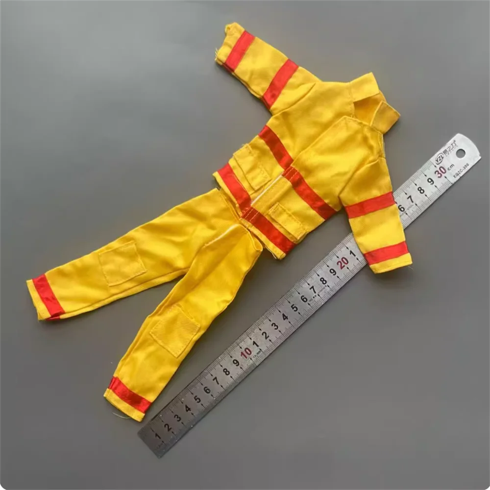 

Snail 1/6 Soldier Firefighter Uniform Coat Top Pants Fit 12'' Action Figure Male Body Model In Stock