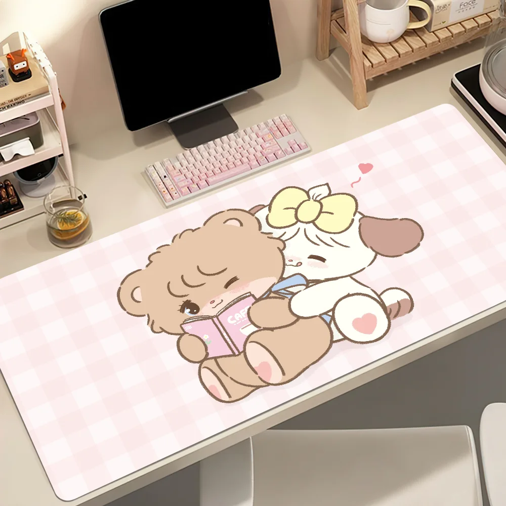 

Cute M-Mikko Cat Mouse Pad Non-slip Thickened MousePad Student Gaming Cushion Large Writing Lockedge Office