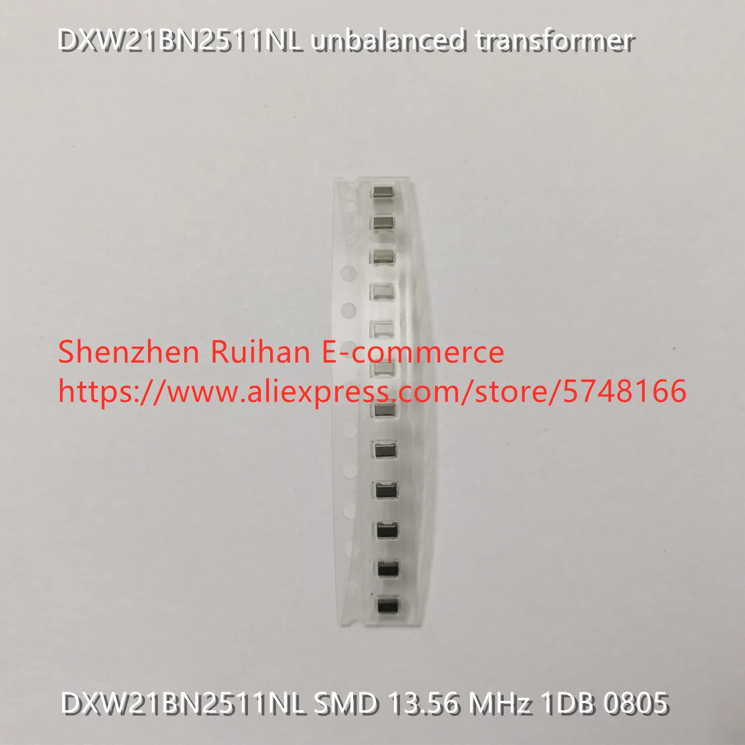 Original new 100% DXW21BN2511NL unbalanced transformer SMD 13.56 MHz 1DB 0805