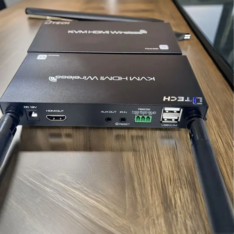 

4K HD Video Transmitter and Receiver 100M Wireless KVM Hdmi Extender