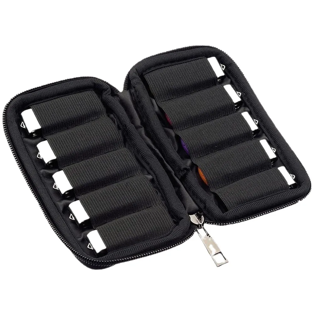 10 Slot USB Flash Drive Storage Pouch Portable Bank Token Organizer Bag Large Capacity U Shield Protective Case Travel Home Kit