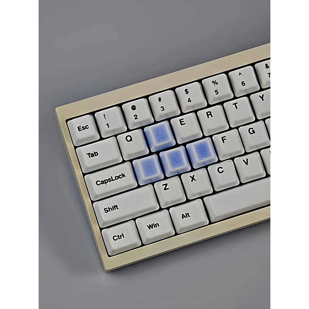 

Керамический колпачок для клавиш Cherry Profile Crack без гравировки, игровой аксессуар, эргономичный легкий вес для механической клавиатуры, непрозрачный подарок