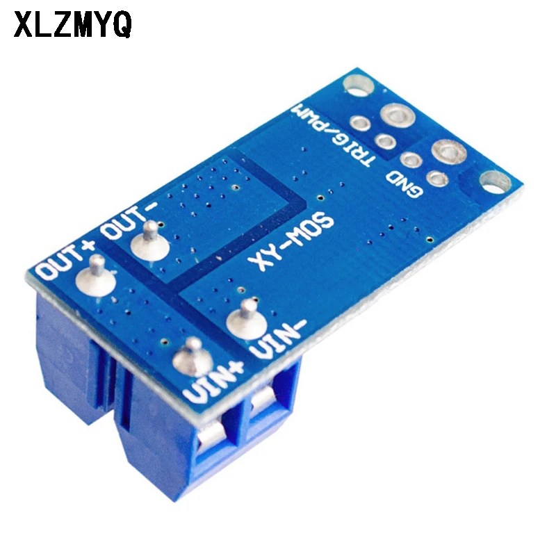 5pcs DC 5-36V 400W Dual High-Power MOS Field Effect Transistor Trigger Switch Driver Board PWM Control Electronic Switch Control