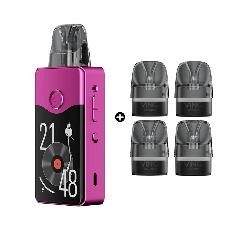 الأصلي VOOPOO VINCI E120 Kit 120W Vape 4500mAh Pod Mod + 2 قطعة DTL & 2 قطعة MTL 5 مللي VINCI PnP X خرطوشة فارغة E السجائر Vaper