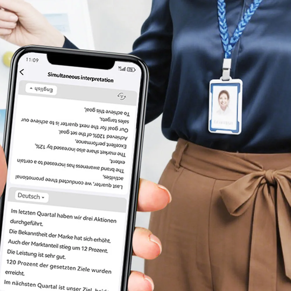

Портативная AI-ручка для записи в стиле бейджа, запись без подключения к сети, перевод речи в текст, суммаризация, ментальная карта
