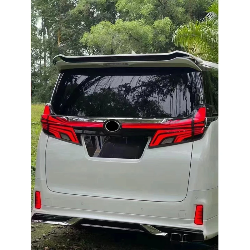 

Подходит для Toyota Alphard, светодиодные задние фонари Vellfire 30 серии, модифицированные новые светодиодные задние фонари-фонарики