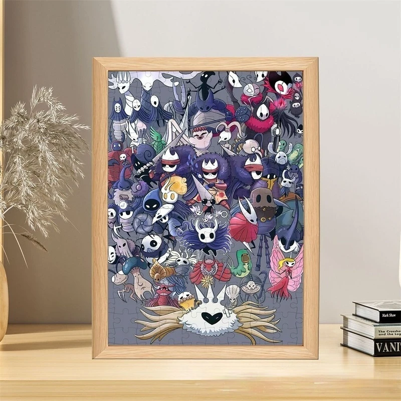 

Hollow Knight Official Character Jigsaw Puzzle Toy Gift for Friends Classmates Leisure Game Festival Present