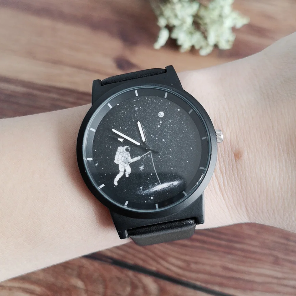 

Astronaut Watches Women Men Silver Gold Casual Watch Watchb Holiday Gift Precision Movement Durable