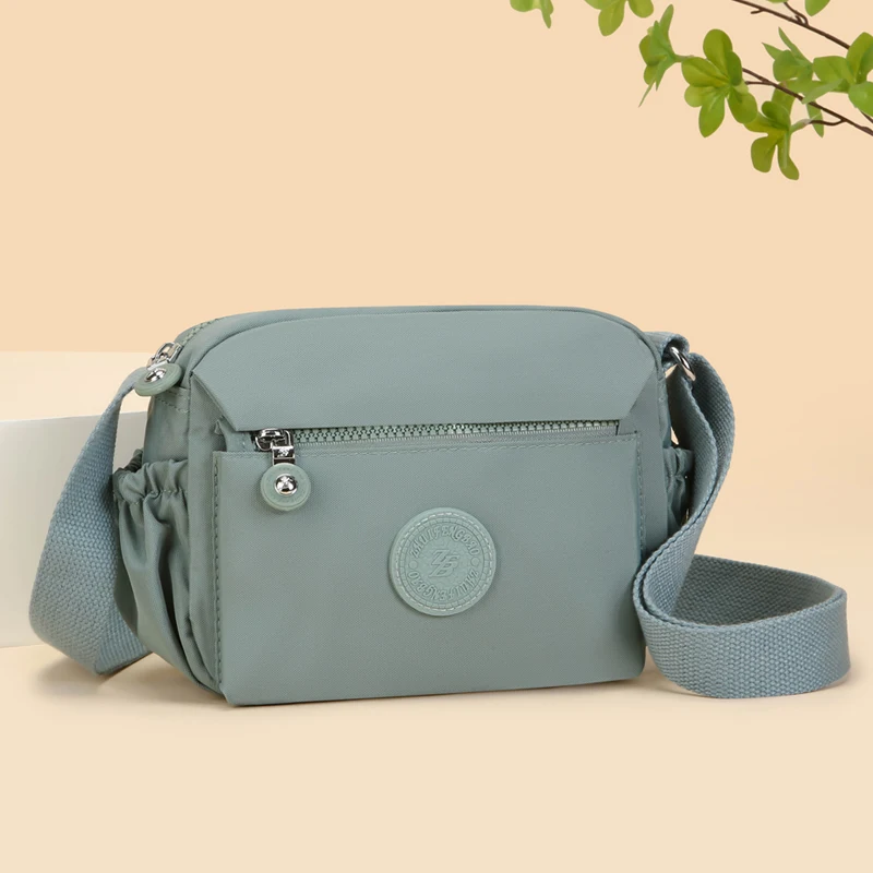 

Nylon Solid Color Simple Shoulder Bags Large Capacity Versatile 2025 Hot Sale Bags for Women Casual Women's Crossbody Bags