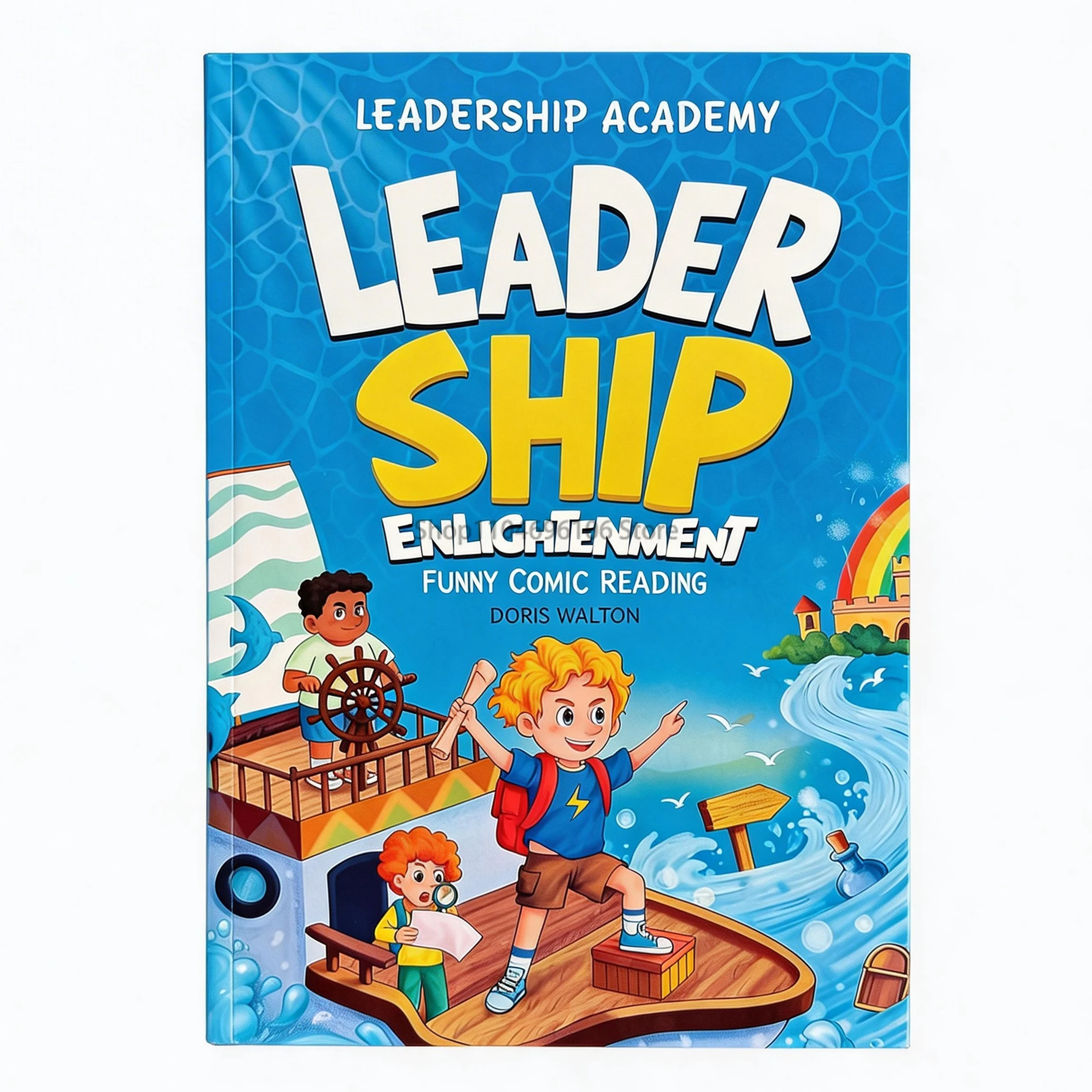 

Leadership Academy Leader Ship Enlightenment Funny Comic Reading Book