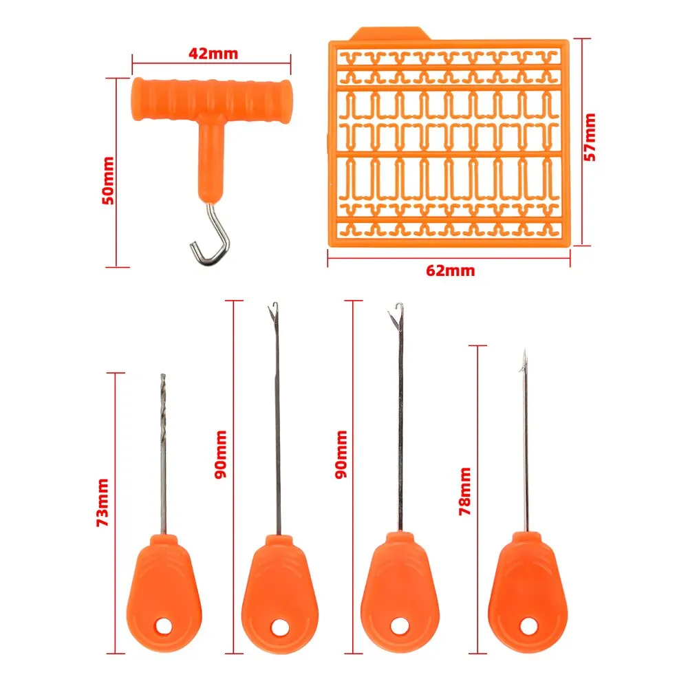 Hirisi Carp Fishing Bait Needle Kit 7 In Box Fishing Bait Tool Accessories BT09 Fishing Accessories image 4