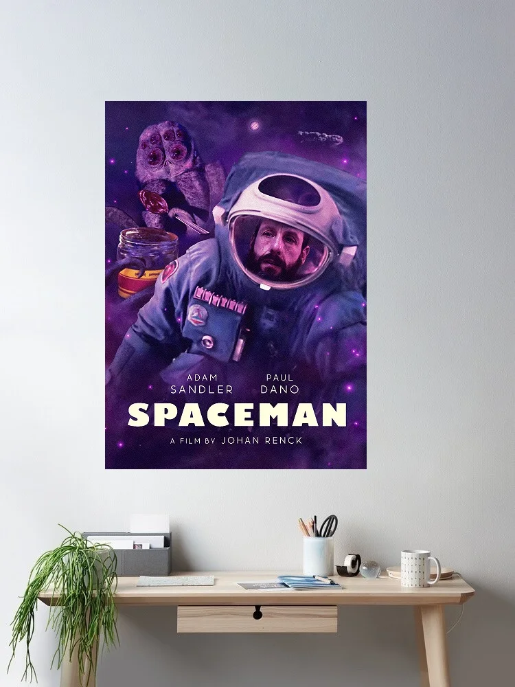 

Spaceman Movie Art Print Canvas Poster, Living Room Decor, Home Wall Picture