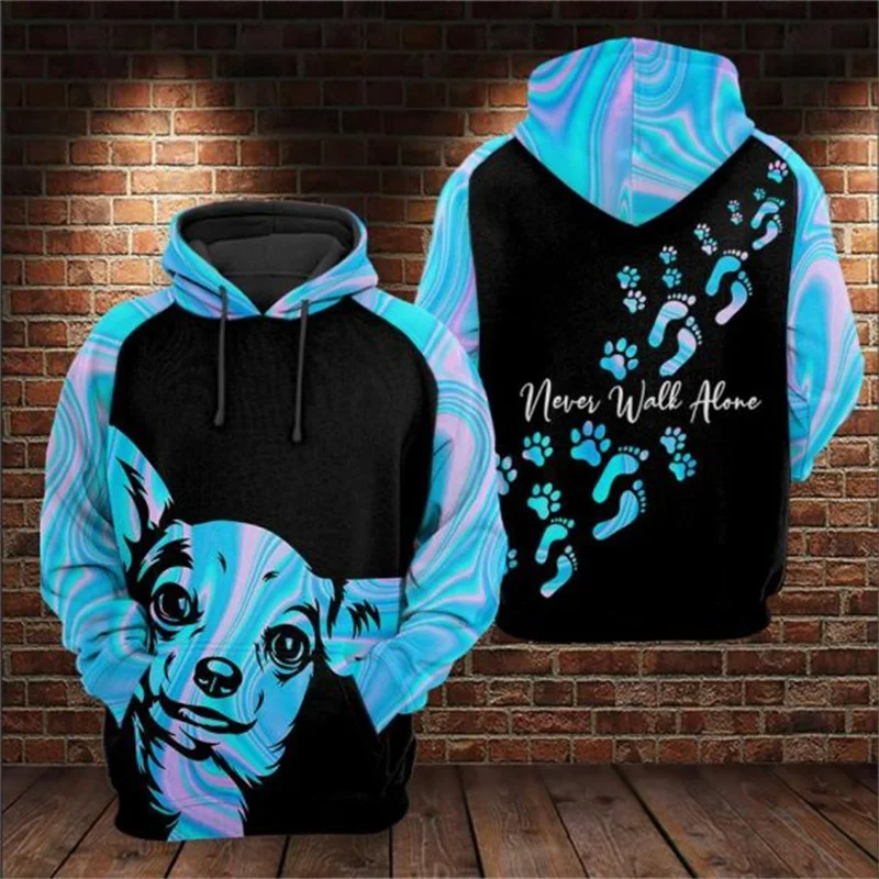 

Cute Corgi/Chihuahua/Rottweiler/Husky 3D Printed Hoodie Women For Men Pullovers Street Tracksuit Love Dog Gift