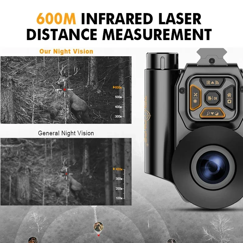 

2025 Wholesale Hunting Ten Rings LRF Night Vision IP67 Waterproof IR Illuminated Hunting Night Vision Scope