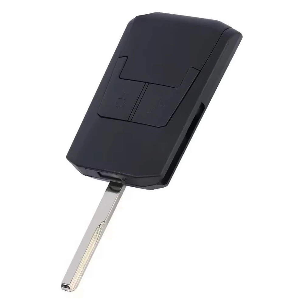 YIQIXIN 2 Button Flip Remote Car Key Shell Case Fob For Mercedes Benz Actros Antos Truck Ignition MP4 2011-2019 Uncut HU64 Blade