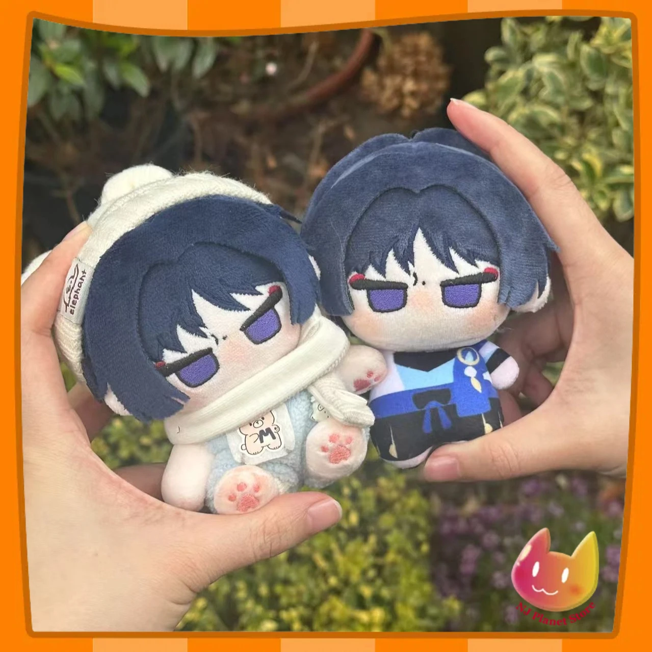 

Мини-кукла 10 см Genshin Impact Balladeer Wanderer, морская звезда, корпус куклы с принтом, очаровательный плюшевый кулон, брелок, подарки