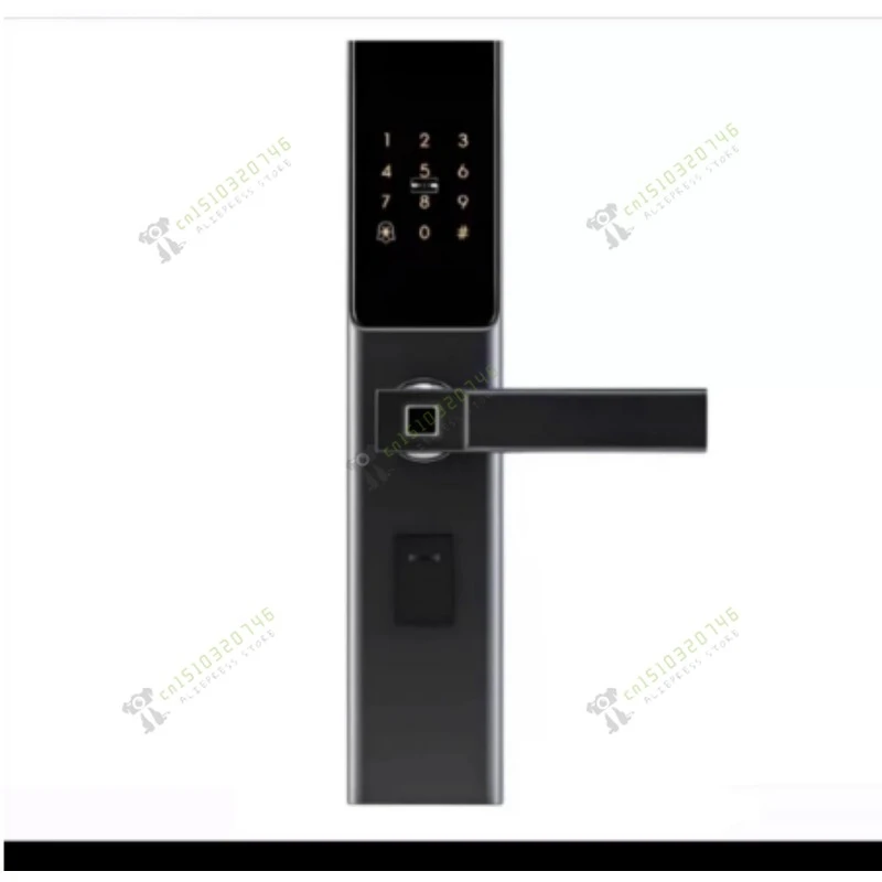 Samrt Samsung SHS-P718 Fingerprint Digital Door Lock Push/Pull Door Lock Gold Color Security Home Lock Wooden Password Lock