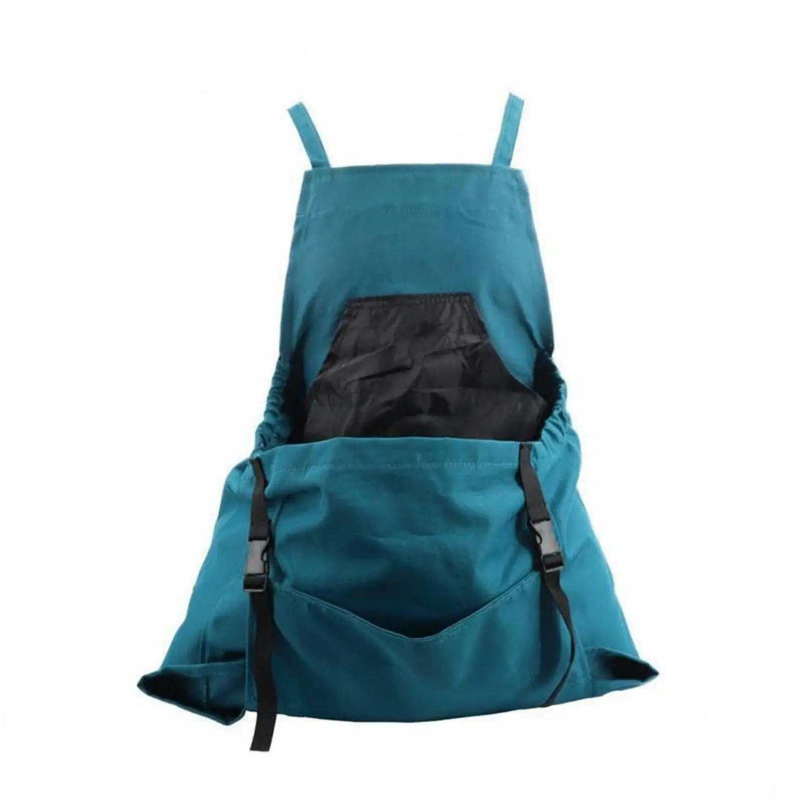 Ergonomic Gardening Apron Quick Release Produce Bag Waterproof Canvas for Home Farm Use