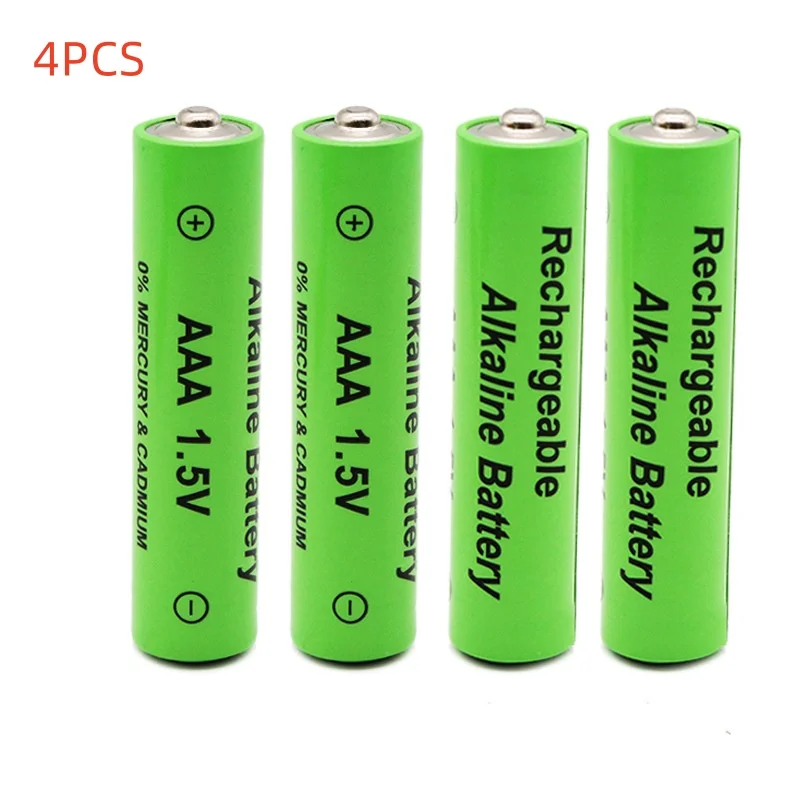 4PCS AAA Battery 1.5V AA Batteries 3000mAh Alkaline Battery for Remote Control Mouse Computers Toy Clocks