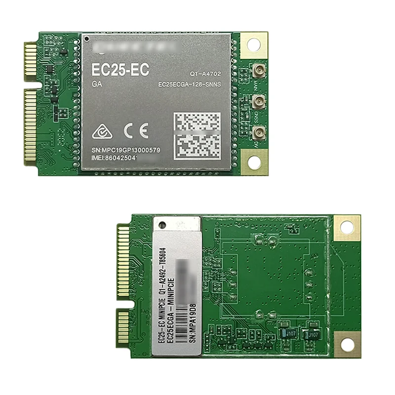 EC25-EC modul 4G LTE EC25ECGA-MINIPCIE PCIE, untuk B1/B3/B5/B7/B8/B20/B38/B39/B40/B41