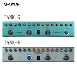 M-vave Tank-G Guitar Multi-Effects Pedal 36 Presets,9 Preamp Slot,3-Band EQ,8 IR Cab Slot,3 Modulation/Delay/Reverb Effect