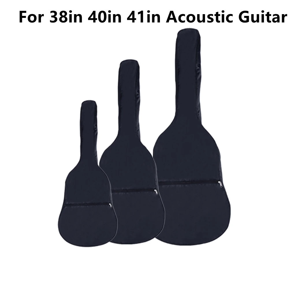 30/36/38/41 Inch Guitar Storage Bag Single Layer 420D Oxford Acoustic Guitar Backpack Soft Protector Cover with Adjustable Strap