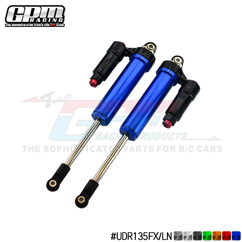 GPM Aluminum 6061-T6 Front L-Shape Piggy Back Internal Damper For TRAXXAS 1/7