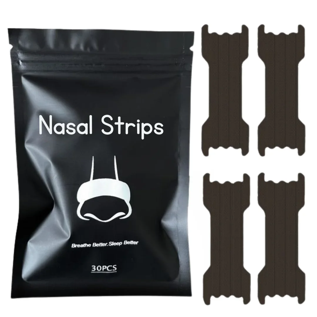

30PCS Nose Strips Extra Strength Nasal Strips Relief Strips for Better Sleep Non-Invasive Anti Snoring Strips for Men & Women