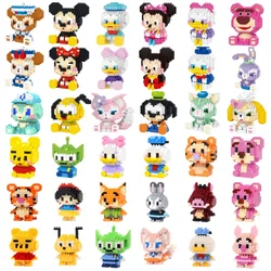 214 style Disney Lotso Winnie LinaBell Nick Building Blocks Princess Cartoon Figures Bricks Children's Assembly Toys Model Gift