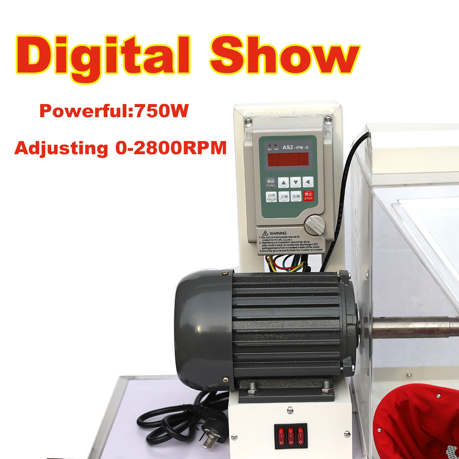 All-in-One Jewelry Tool Sealed Vacuum Cloth Turbine Flying Saucer Gold Tool Made of Metal 220v Polishing and Grinding Machine