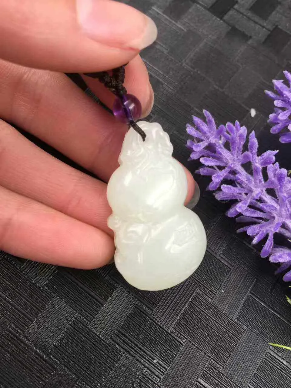 Exquisite and Nephrite Everything   Shunxin Gourd Pendant Jewelry P0045