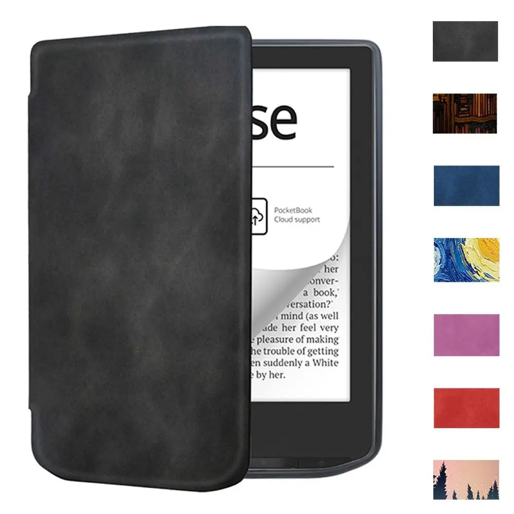 Auto Wake Sleep e-Reader Case Soft Ultra Slim PB 629/634 Funda Shockproof Wear-resistant for Pocketbook Verse/Verse Pro