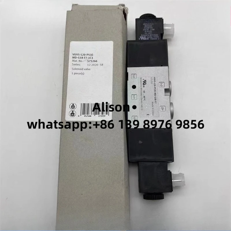 

Original solenoid valve VUVS-L20-P53E-MZD-G18-F7 575691 VUVS-L20-P53E-MZD-G18-F7-1C1 575692