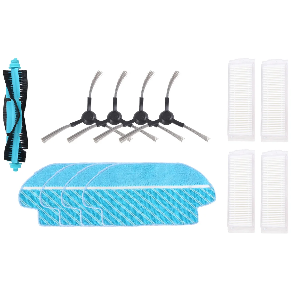 ل Cecotec Conga 3290 3390 3490 3590 3690 3790 3890 الترا التيتانيوم الحيوية روبوت فراغ أجزاء الجانب الرئيسي فرشاة Hepa FilterBAAN